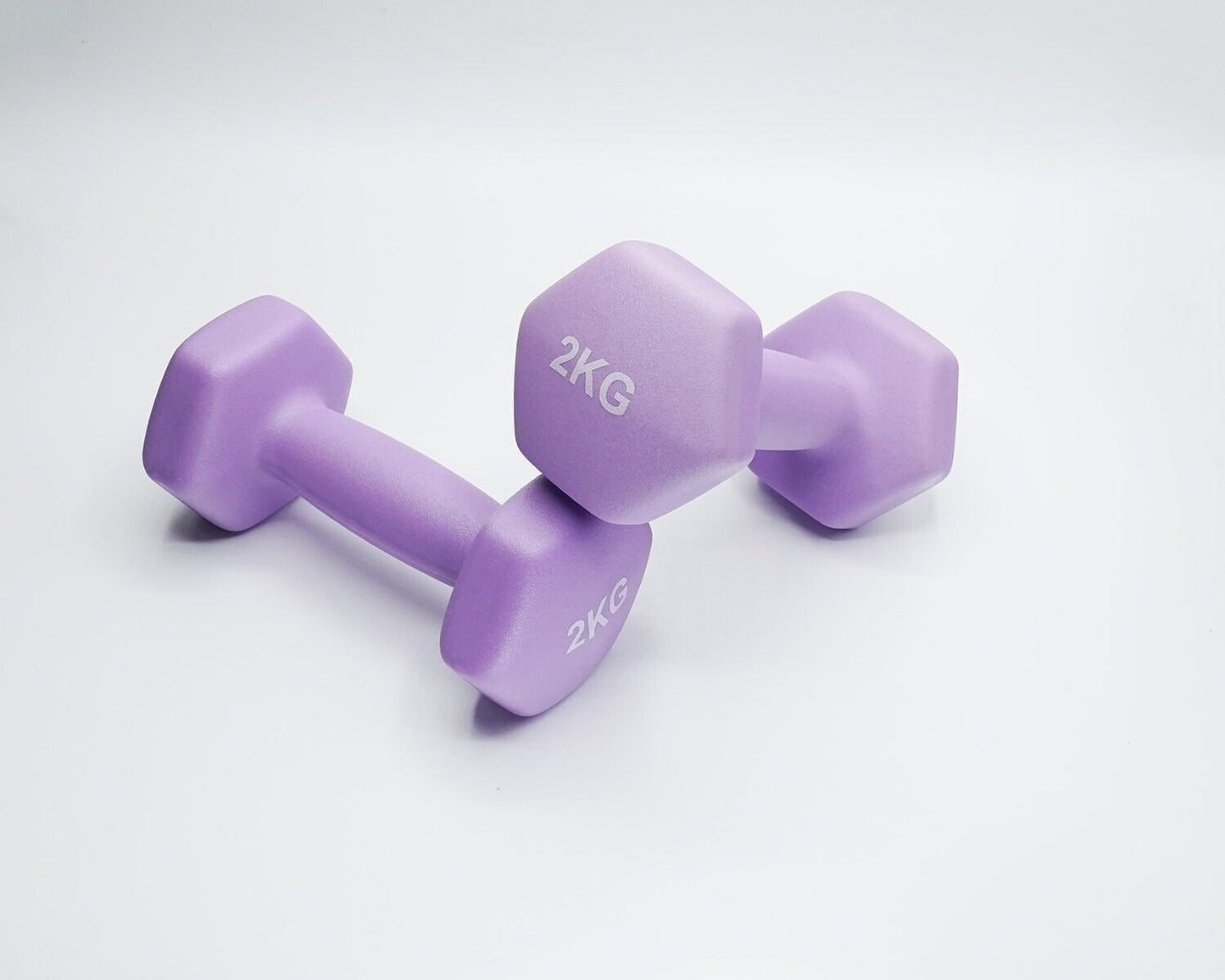 Neoprene Dumbbell Pair Home Weights Gym Fitness Sports