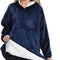 Hoodie Blanket Oversized Ultra Plush Sherpa Big Giant Hooded Sweatshirt